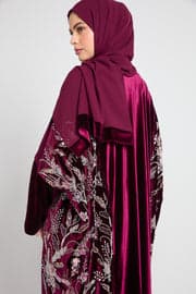 Fatima Abaya velvet abaya